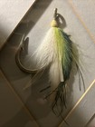 Vtg Framed Hand-tied Atlantic Salmon Fly Fully Dressed Presentation Fishing Art
