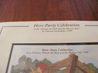 St  Vincent  1998 Disney Souvenir Sheet Mnh  see Description    Hero-party