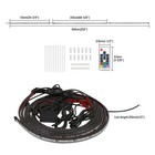 6pc Rgb Dream Color Dreamcolor Underglow Led Kit Car Neon Strip Light Music App