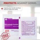 Benzalkonium Bzk Wipes 300ct 5x7 Antiseptic Towelettes Sterile