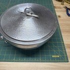 Mcm Italian Aluminum Ice Bucket W Lid Made In Italy Vintage Mid Century Bar