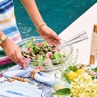 Juliska Isabella Acrylic Salad Server Set 2pc