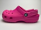 Girls Crocs Hot Pink Clog Shoe Slip-on C11 C12 C13 J1 J2 J3 J4 J5 Classic  40