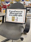 Antique Phillips 66 Rack Signs