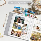 Photo Album Self Adhesive For 3x5 4x6 5x7 6x8 8x10 Pictures 60 Sticky Pages