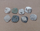 8 Medieval Mixed Period 1420-1530 Silver Coins Lot  3 1gr 