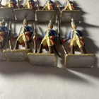 Lot Of 8 Vintage Antique Lead Figures Swedish Nordic Infantry Riflemen