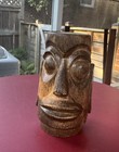 Otagiri Vintage Tiki Mug Short Moai Brown Hawaiian 5 Inch Japan Vtg Decor Gifts