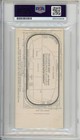 1972 Indy Indianapolis 500 Ticket Signed Mario Andretti Psa Dna Coa Autograph F1