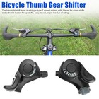 2pcs 3 X7 21 Speed Mtb Mountain Road Bicycle Shifter Bike Thumb Gear Shift Set