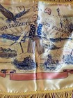 Rare Wwii Silk Pillowcase Uncle Sam America Army Navy Air Force Marines Nm  S