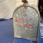 Vintage Antique Inland Steel Co Mailbox Mail Box Patina Made In Usa