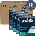 Goodnites Bed Mats For Bedwetting  2 4x2 8ft  36 Ct  4x9   Disposable