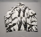 Vtg Whitewater Outdoors Treebark White Camo Full Zip Hoodie   Pants Size Xxl l