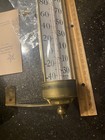 Vermont Grande View Thermometer Model   T-16 Brass - New Unused W Instructions