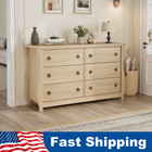6-drawer Dresser For Bedroom Chest Of Drawers Wood Storage Cabinet 60   Tv Stand