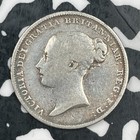 1846 Great Britain 6 Pence Sixpence Lot f8558 Silver 