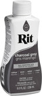 Rit All-purpose Liquid Dye  Charcoal Grey   8 Oz