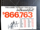 The Good The Bad And The Ugly 1968 Industry Trade Print Ad Home Theater Decor