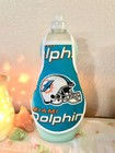 Miami Dolphins Nfl Kitchen Dish Soap Lotion Bottle Apron - Fits 25 Oz 