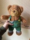 1997 Eden Corduroy Bear Plush 11    Viacom Vintage Toy Stuffed Animal