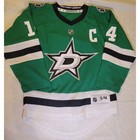 Dallas Stars Jamie Benn Jersey Youth S m Victory Green  14 Captain Nhl Hockey