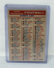 Vtg 1956 Topps Football Complete Card Set  1-120   Rare Marked Checklist   Ex-nm