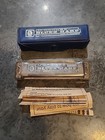 M Hohner R Series Vintage Blues Harp Harmonica Vintage Instructions Vinyl Case G