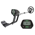 Lcd Metal Detector Kit Deep Sensitive Gold Digger Hunter Search Waterproof Coil