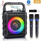 Jyx Karaoke Machine With 2 Wireless Microphone strap For Outdoor Camping Speaker