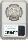 2007-w Burnished Platinum Eagle 1 Oz Brown Label Ngc Ms70