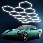 Hexagon Garage Lights Customize 14 Grids Led Hexagon Light For Car Shop Gym Us  
