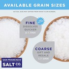 Minera Dead Sea Salt  100  Pure   Natural  2 Lbs  Fine Grain  0-1 7 Mm  Bulk Bag