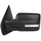 Tow Mirrors For 2004-2014 Ford F150 Power Heated Turn Signal Puddle Light Black