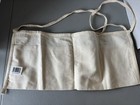 Home Depot Two Pocket Canvas Waist Tie Apron Nail Work Tool Storage