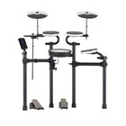 Roland Td-02kv V-drums Electronic Drum Kit W  Drum Throne