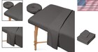 Durable Soft Microfiber Massage Table Sheet Set - 3 Pieces For Spa Professionals