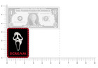 Scream Movie Prism Holo Sticker - Ghostface Mask - 90s Horror Slasher Decal