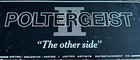 Poltergeist Ii Movie Filming Car Plaque Placard Cast    Crew Prop Pass Sign 46