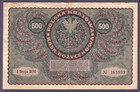Poland  500 Marek  1919
