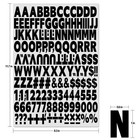 1680 Piece 1 Inch Iron On Heat Transfer Letters And Numbers Alphabets Fabric    