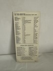 October 1961 Erie Lackawanna Railroad Passenger Train Timetable