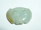 Vintage Chinese Carved Jade Jadeite Pendant