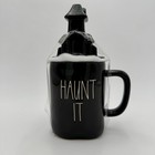 Rae Dunn Artisan Collection If You ve Got It Haunt It Mug W  Topper Halloween