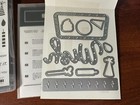 Stampin Up Unmounted Set   Broadway Birthday   Broadway Lights Framelits Dies