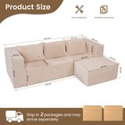 Slsy Sofa Bed Couch Futon Sofa Chair Sleeper Sofa Set Living Room Modular Couch