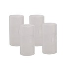 4 Pcs Battery Case Rechargeable Batteries Size Adapter Converter