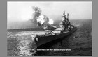 Korean War Uss Missouri Bombards Chong Jin Photo Us Navy Battleship 