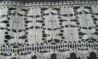Antique  Trim Double Cluny Bobbin Lace Handmade Yardage 100  Long X4  Wide