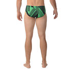 Adidas Mens Sport Dna Swim Breif Shorts Green